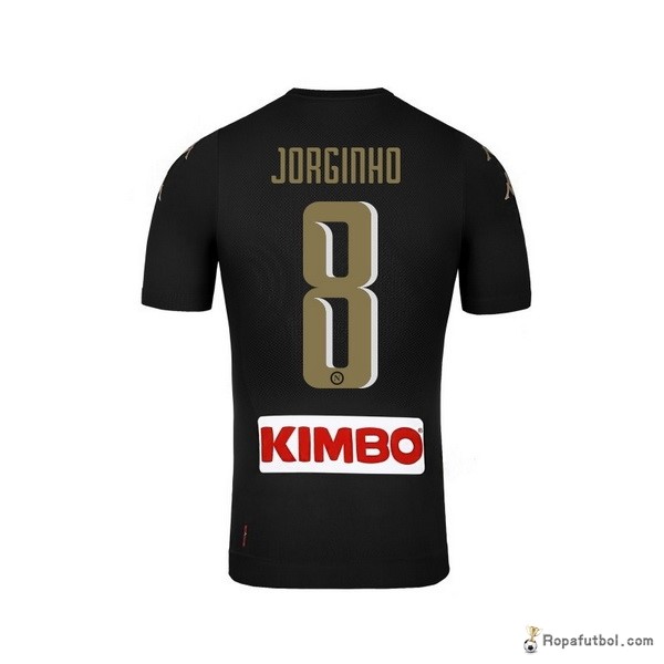 Camiseta Napoli Replica Tercera Ropa Jorginho 2016/17 Negro